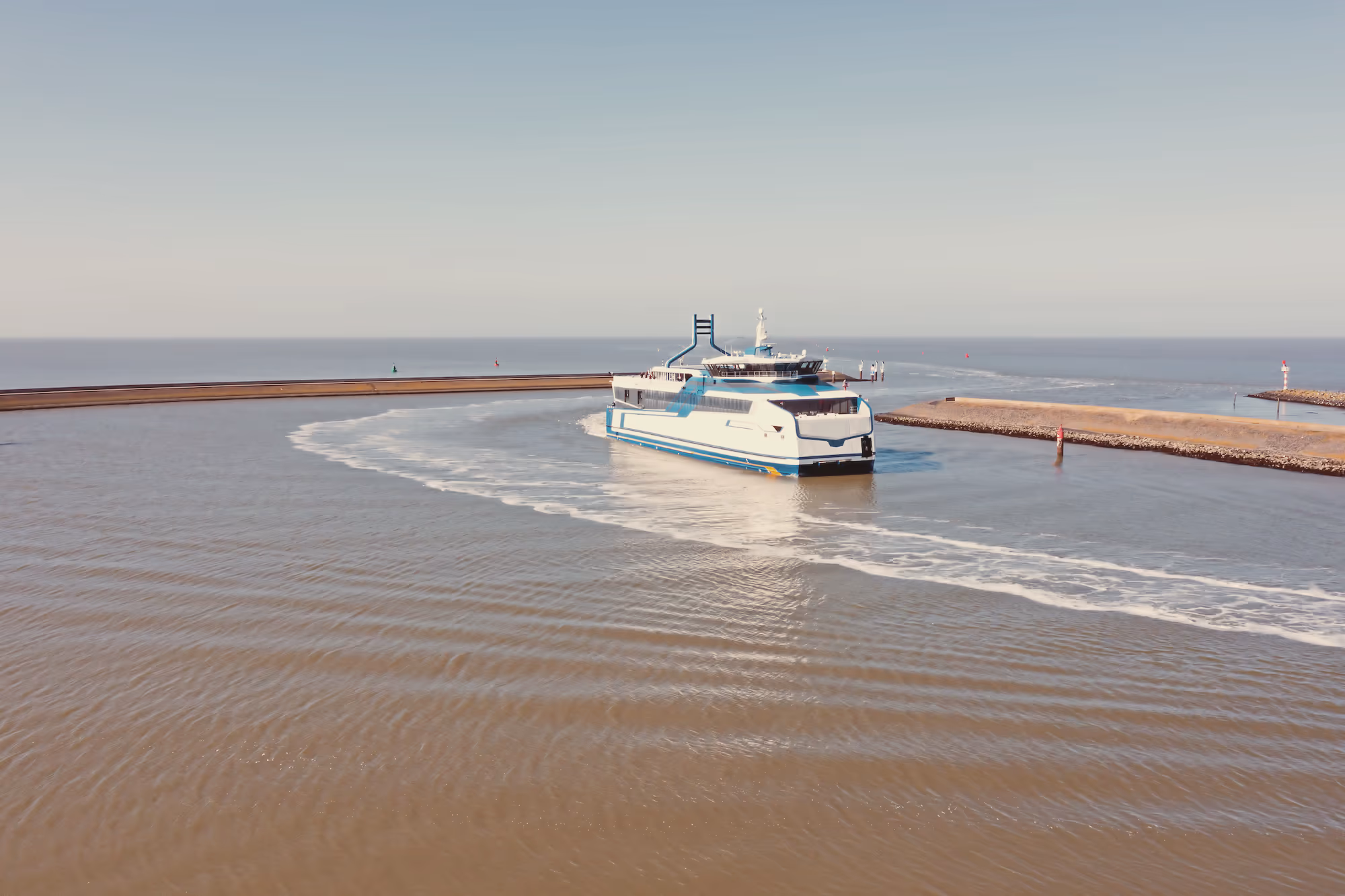 De boot naar Vlieland