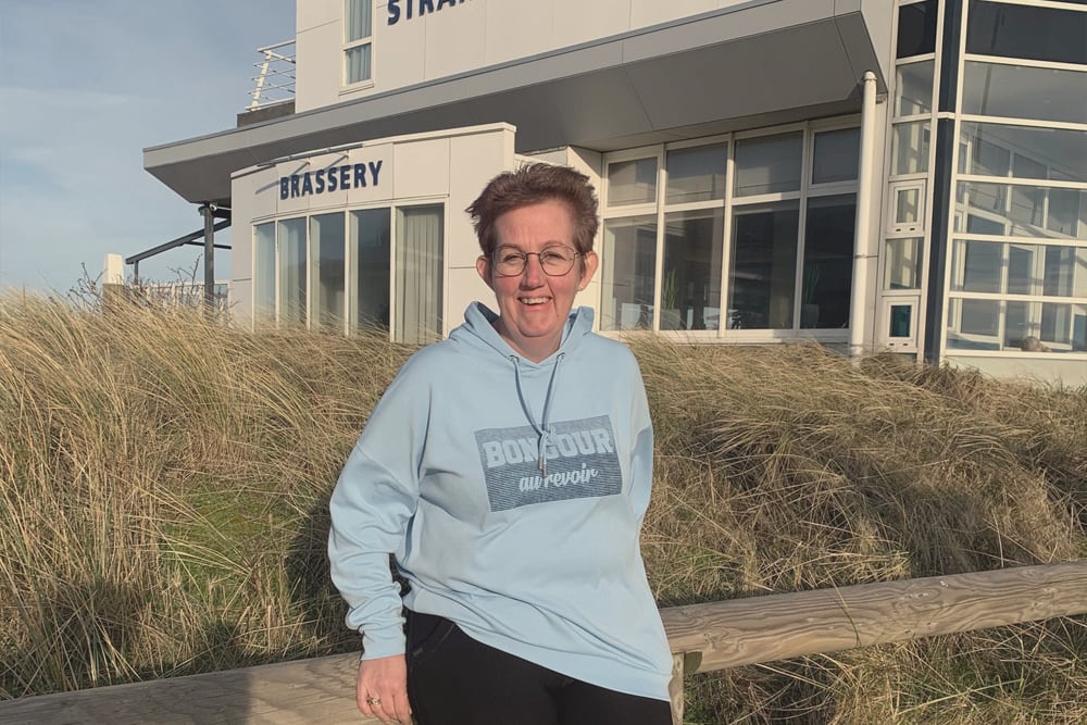 Deelneemster Chantal bij Strandhotel Seeduyn
